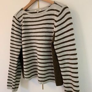 Madewell striped sweater